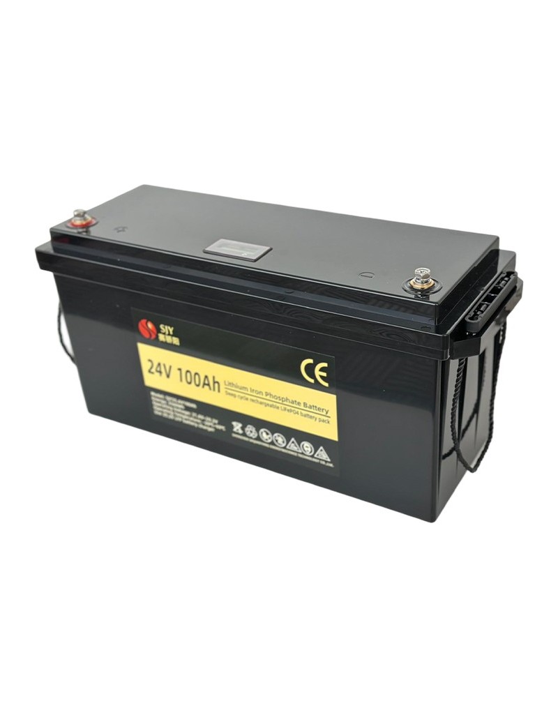 LiFePO4 SJY (25.6V, 100Ah) + зарядное устройство 10A