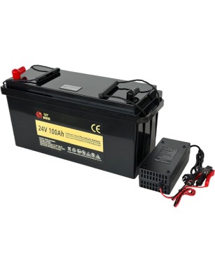 LiFePO4 SJY (25.6V, 100Ah) + зарядное устройство 10A