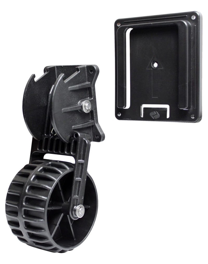 Plastic transportation wheels