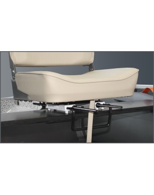 Seat mounting mechanism for boat bench