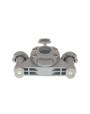 Mount with platform for installation on C-shaped track