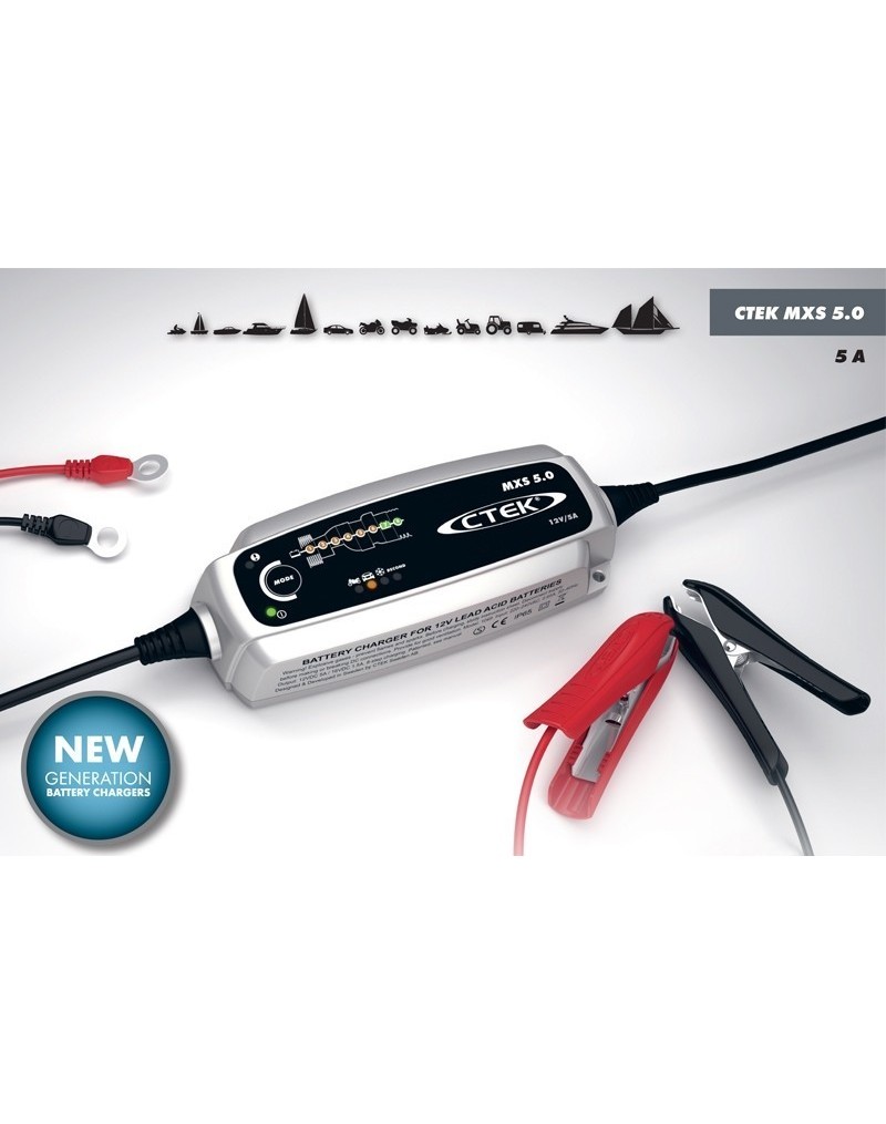 Impulsive battery charger CTEK MXS 5.0