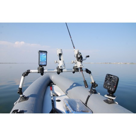 Platform (164x68 mm) for fishfinder and optional equipment 