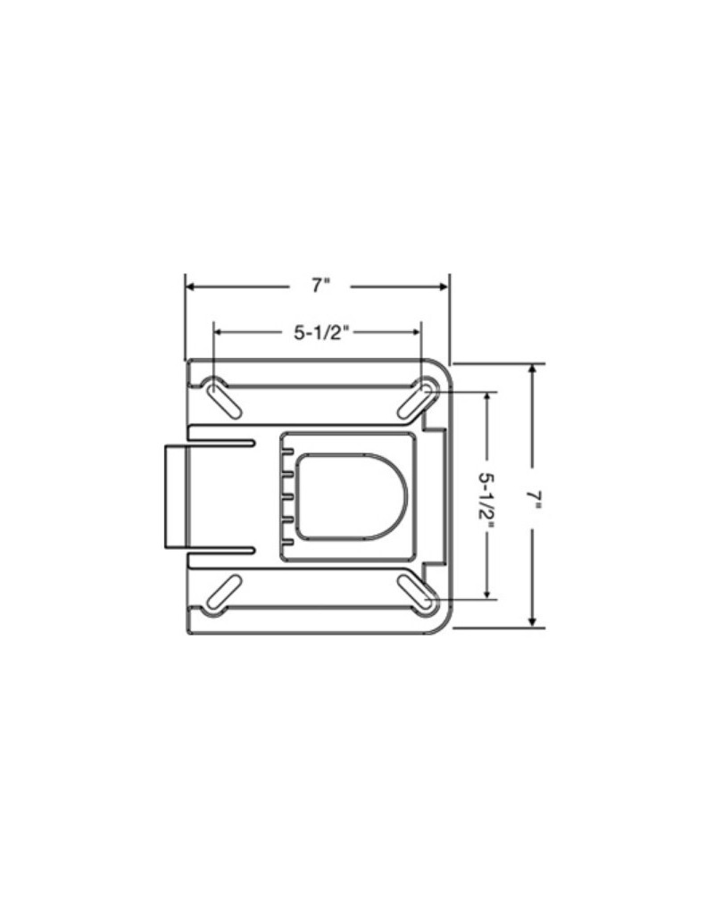 Chair removal-folding platform