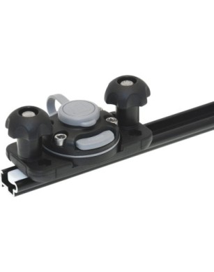 Platform for fishfinder and optional equipment with mount kit for C-shaped track