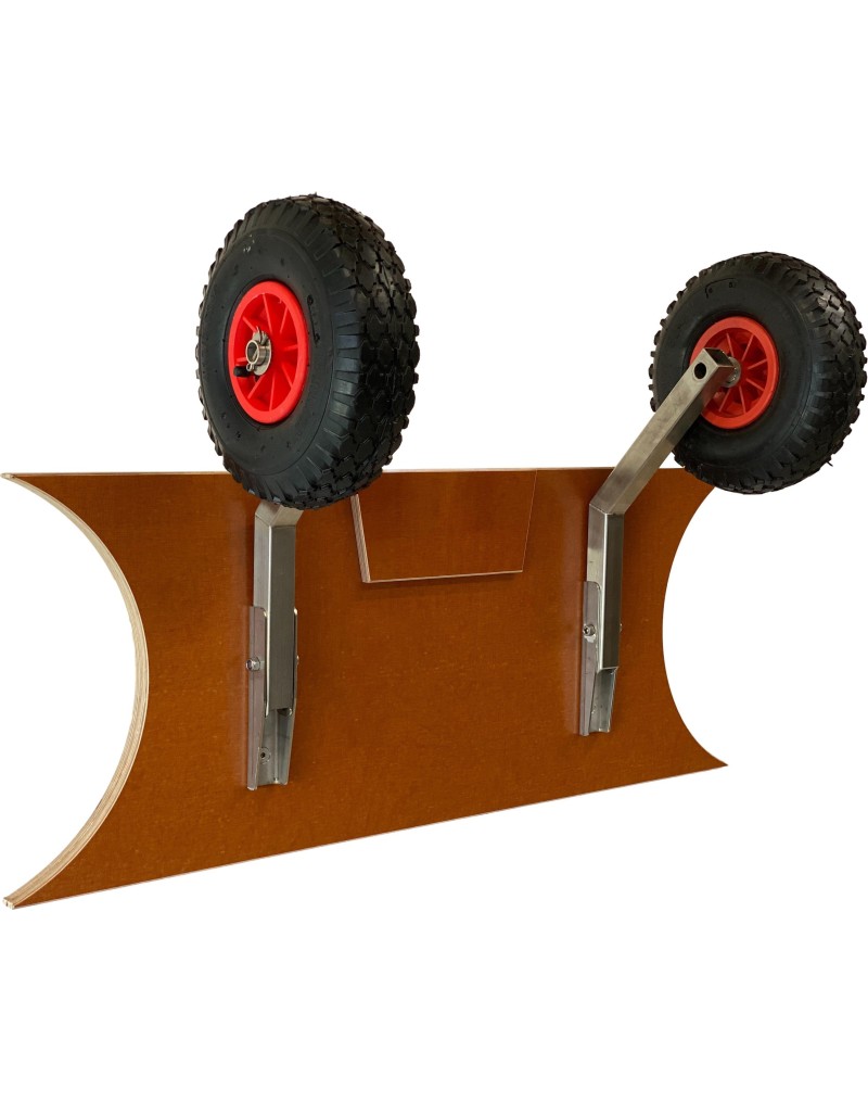 Stainless steel transportation wheels