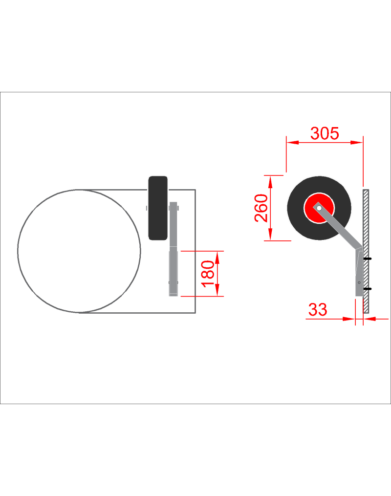 Stainless steel transportation wheels